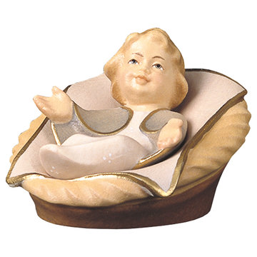 CO Infant Jesus & Manger - 2 Pieces UP900JUW (3,94", color)