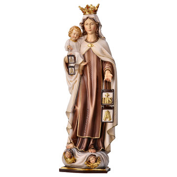 Madonna vom Berg Karmel mit Krone UP035000 (19 cm, lasiert)