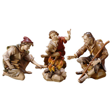 UL Gruppo di pastori al falò - 4 Pezzi UP700FEU (10 cm, colore)