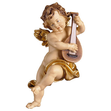 Cherub with lute UP150001 (3,94", color)