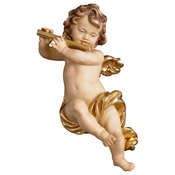 Cherub with flute UP150002 (3,94", color)