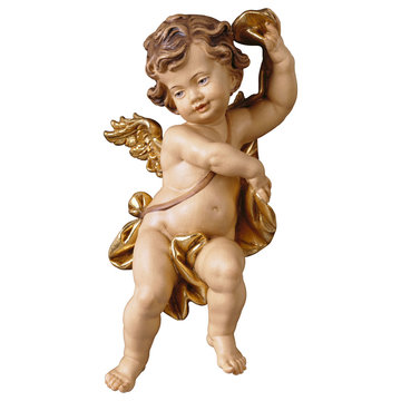 Cherub with ribbon UP150006 (5,91", color)