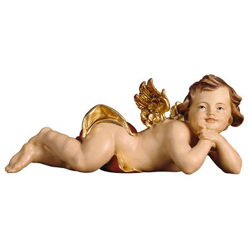 Putte liegend links UP150011 (15 cm, lasiert)