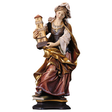 S. Barbara da Nicomedia con torre UP232000 (10 cm, colore)