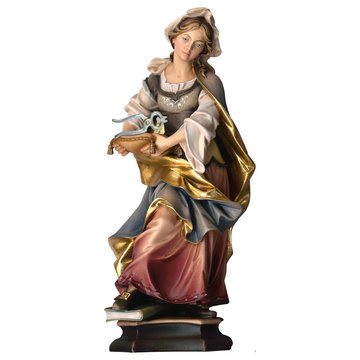 S. Apollonia da Alessandria con dente UP234103 (20 cm, colore)