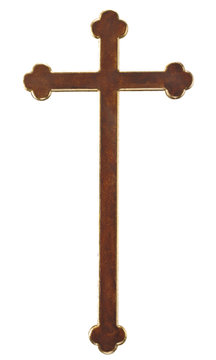 Croce barocca senza Corpo 44100 (36 cm, colore)