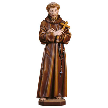 St. Francis of Assisi with cross UP272000 (4,72", color)
