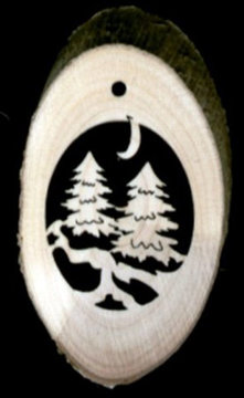 Tree disk with trees 509187 (2,36", natural)
