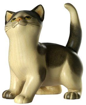 Cat standing BW6601 (0,83", color)