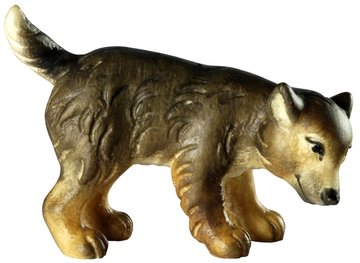 Wolf puppy  -  head down BW6736 (0,67", color)