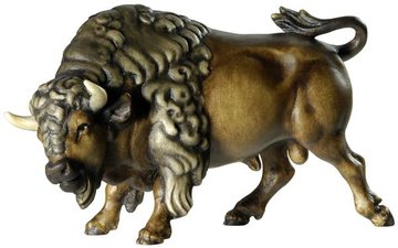Bison  -  head left BW7061 (1,57", color)