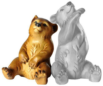 Bear sitting (left) BW7201 (1,85", color)